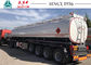 ADR Standard Fuel Tanker Trailer 45000 Liters Capacity With Airbag And Lifting