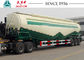Big Capacity Cement Powder Tankers W Type 3 Axles High Loading / Unloading Efficiency