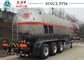 Tri Axle LPG Tank Trailer , LPG Transport Trailer 30-60 CBM Capacity